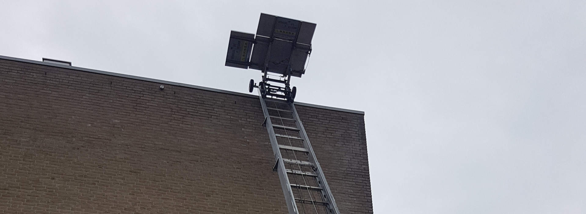 verhuislift voor zonnepanelen in Zwolle